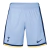 Shorts Tottenham II 24/25 - Masculino Nike - Azul com detalhes em amarelo