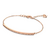 Pulseira Swarovski Only, Branca, Revestido em Rosa Dourado - comprar online