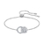 Pulseira Swarovski Platina, Diamante Branco