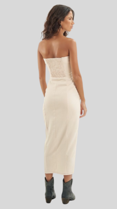 VESTIDO ZHALEH CINZA na internet