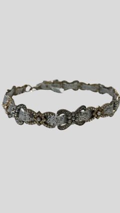 CINTO LUX STRASS - AMARANTO