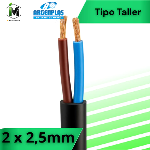 Cable Tipo Taller 2 x 2.50 mm2