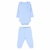 BODY MANGA LONGA MIJÃO AZUL CLARO 2 PC