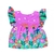 CONJUNTO HENECY BATA ESTAMPADA ROSA E SHORTS/3