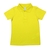 CAMISETA POLO MEIA MALHA AMARELA