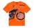 CAMISETA KYLY ALGODÃO LARANJA