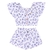 CONJUNTO BLUSA MANGA LONGA E SHORTS FLORAL LILAS