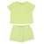 CONJUNTO BLUSA MC EST PUFF E SHORTS VERDE CLARO