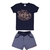 CONJUNTO CAMISA MC SUMMER + BERMUDA SARJA MARINHO