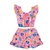 CONJUNTO KOOKABU CROPPED BABADO SHORTS SAIA ESTAMPA COLORS/3