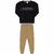 CONJUNTO ALAKAZOO BLUSÃO CHAMPION TEXTURIZADO E CALÇA MOLETOM