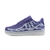 Tênis Nike Air Force 1 "Skelleton Purple" na cor roxa com detalhes em design de esqueleto disponível na Supernova Sneakers