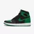 Tênis Air Jordan 1 High "Pine Green 2.0" na cor preto e verde disponível na Supernova Sneakers