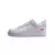 Tênis Nike Air Force 1 "Supreme Box Logo White" na cor branca, com detalhes em vermelho disponível na Supernova Sneakers