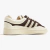 Tênis Adidas Campus "Bad Bunny Deep Brown" na cor marrom com detalhes em creme.