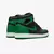 Tênis Air Jordan 1 High "Pine Green 2.0" na cor preto e verde disponível na Supernova Sneakers