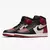 Tenis Air Jordan 1 High "Bred Toe" nas cores preto, vermelho e branco, com detalhes em couro disponível na Supernova Sneakers