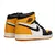 Tênis Air Jordan 1 High "OG Taxi" nas cores preto, amarelo e branco, com detalhes em couro e design clássico disponível na Supernova Sneakers