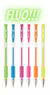 ROLLER GEL X 10 FLUO