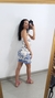 Vestido Curto Fernanda Estampado - comprar online