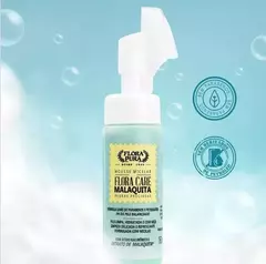 Mousse Micelar De Malaquita Com Ácido Hialurônico 160ml - Flora Pura