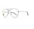 ARMAÇÃO PARA LENTES DE GRAU VIZZ AVIADOR ZEPHYR - PRATA