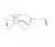 ARMAÇÃO PARA LENTES DE GRAU VIZZ AVIADOR ZEPHYR - ROSÉ