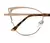 ARMAÇÃO PARA LENTES DE GRAU VIZZ MIKONOS - BEGE - Óticas Vizz Loja Virtual