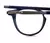 ARMAÇÃO PARA LENTES DE GRAU VIZZ REGENCY - AZUL - Óticas Vizz Loja Virtual