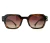 Óculos de Sol Vizz Drift – Acetato Resistente, Marmorizado Transparente, Design na Moda, Proteção UV400 - Marmorizado Laranja - Óticas Vizz Loja Virtual