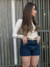 Short Nara com cinto