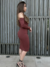 Vestido Tiffany Marrom - comprar online