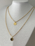 Colar duplo medalhas - comprar online