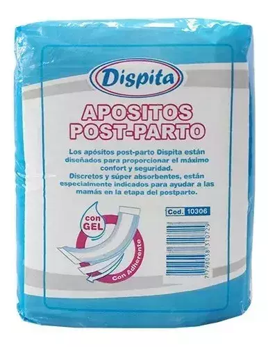 DISPITA APOSITO POST PARTO CON DOBLE PROTECCI - comprar online