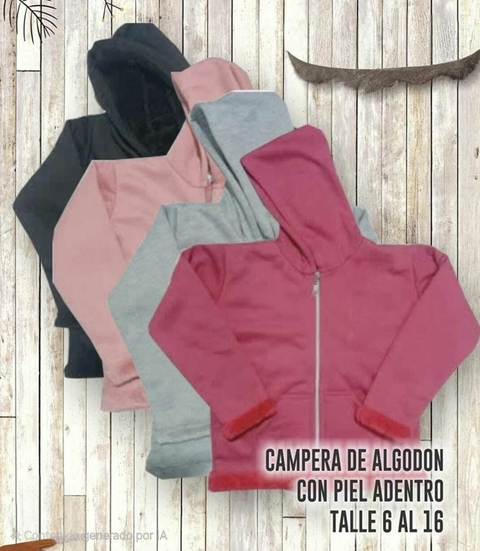 PARRANDA Campera con piel 1515 - comprar online