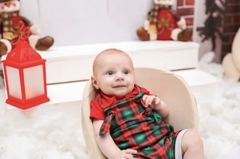 CONJUNTO JARDINEIRA NATAL FELIZ - MENINO - comprar online