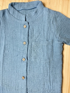 CONJUNTO CÉU AZUL - 100% ALGODÃO - Villa Nova Baby e Kids