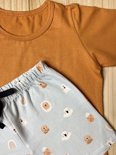 CONJUNTO SAFARI - MOSTARDA - Villa Nova Baby e Kids