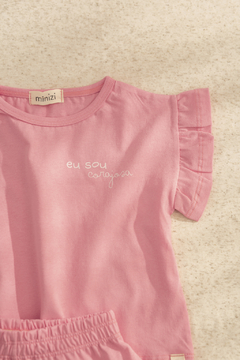 CONJUNTO DOCE ACONCHEGO - ROSA - Villa Nova Baby e Kids