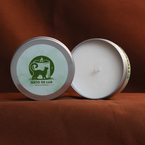 Vela Aromática | Sabores | Chocolate com Menta 90g