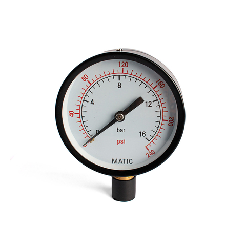 Kit 6 Manômetro De Pressão Vertical 240lbs - Sanre Brasil