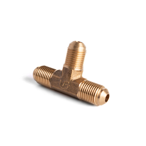 Tee Tê Latão Cotovelo T 3/8 Para Compressor De Ar - Sanre