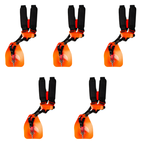 KIT 5 Cintos Colete Duplo Reforçado Para Roçadeiras - Sanre