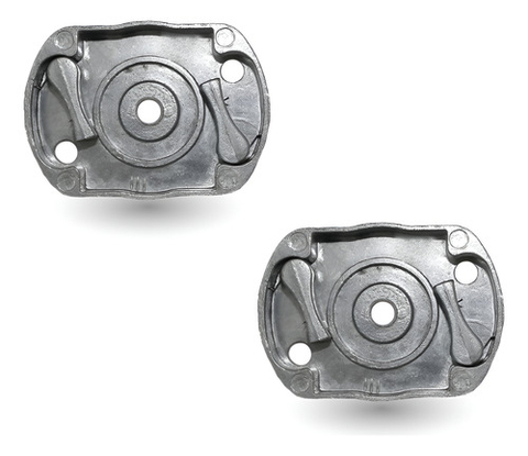 Kit 2 Arrastadores Trinque Trava Metal Roçadeiras 43cc Sanre