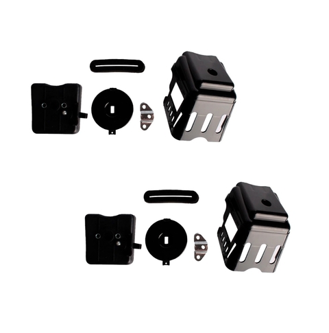 Kit 2 Filtros Ar Completo Roçadeira Importada 33cc 52cc