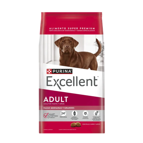 EXCELLENT PERRO ADULTO RAZAS MEDIANAS Y GRANDES
