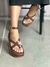 Flat Mirela - Marrom - comprar online