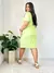 Vestido Lorena Plus Size – Tubinho Canelado Premium Curto - loja online