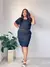 Vestido Lorena Plus Size – Tubinho Canelado Premium Curto - Vonicks Modas