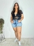 Shorts jeans barra desfiada 120